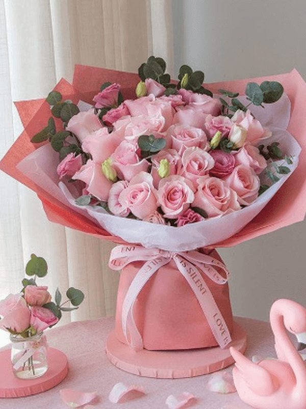 Tặng sinh nhật với sắc hoa hồng mang nhiều ý nghĩa về lời chúc tốt đẹp