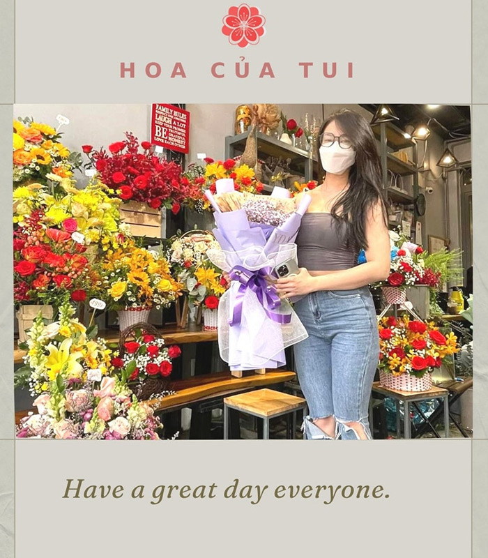 Shop hoa tươi uy tín tại Tân Bình – Hoa Của Tui shop